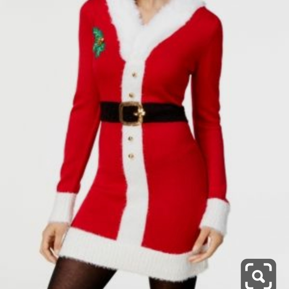 Warm and cozy Santa dress